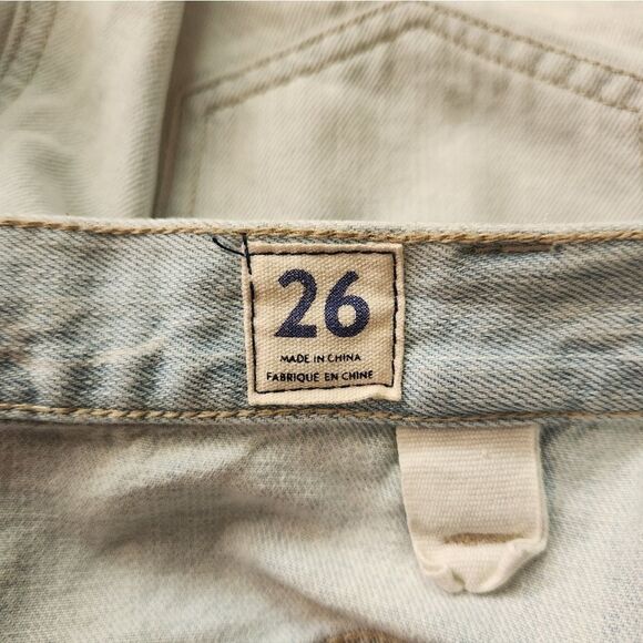 We The Free Denim Mini Skirt Size 26 - Picture 3 of 4